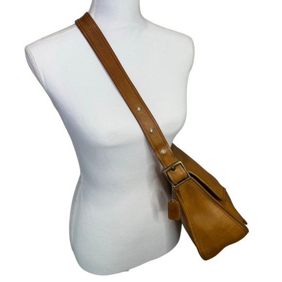 RARE Vintage Coach Courier Bonnie Cashin Crossbody Pre-Serial Number Leather - Picture 3 of 16